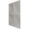 Ekena Millwork 19 5/8in. W x 19 5/8in. H Ellis EnduraWall Decorative 3D Wall Panel Covers 2.67 Sq. Ft. WP20X20ELGLN - alternate 4